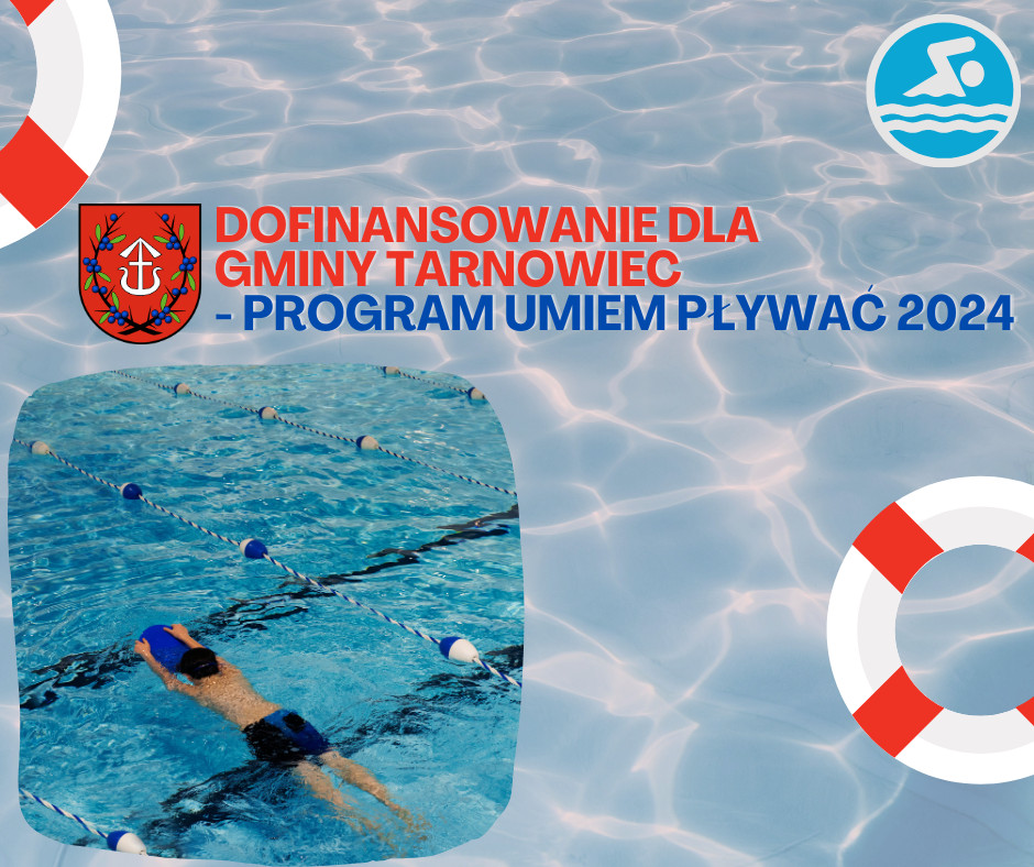 Dofinansowanie dla Gminy Tarnowiec - Program "Umiem pływać"