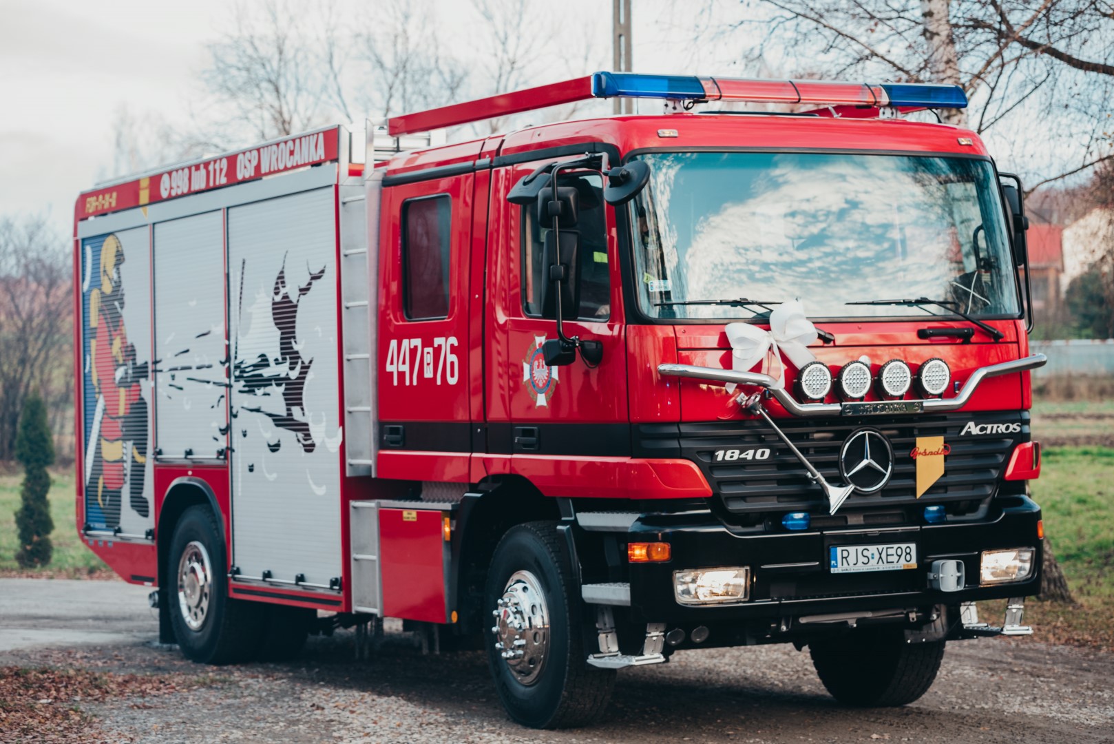 OSP we Wrocance odebrało wóz ratowniczo – gaśniczy 